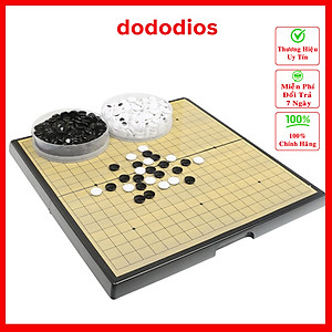 Cờ Vây Nam Châm Chất Lượng Cao 28x28 và 37x37cm Có Hộp Đựng Quân Cờ - Chính Hãng dododios