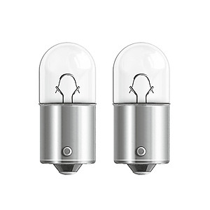 Combo 2 Bóng Đèn Xi Nhan 1 Tim OSRAM Original R10W 12V 10W (Chân Thẳng)