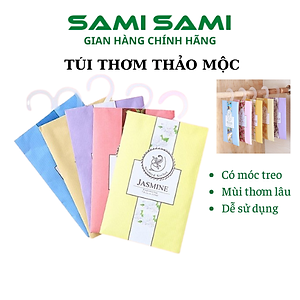 Túi thơm thảo mộc SAMI SAMI treo tủ quần áo, khử mùi giày dép, ô tô, đuổi côn trùng nhiều mùi hương