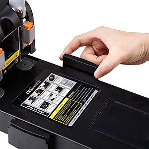 Máy đục lỗ đại 150 tờ Deli, Đen - 1 cái E0150