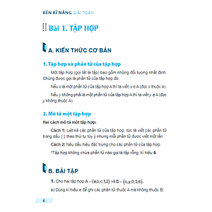 Sách - Rèn Kĩ Năng Giải Toán Lớp 6 - Tập 1