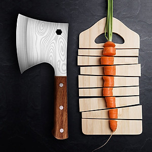 DAO BẾP NHẬT BẢN AZUCHI THÉP DAMASCUS MÃ b5DT121