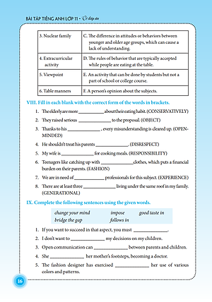 Sách Bài Tập Tiếng Anh Lớp 11 - Có Đáp Án