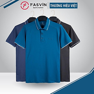 Áo polo nam Fasvin PL23568.HN chất vải coolmax mềm mại mát lạnh lịch sự tiện dụng
