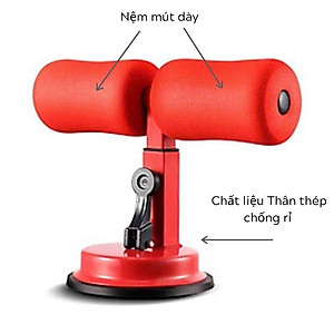 Dụng Cụ Gập Bụng Chữ T Có Đế Hút Chân Không, Dễ Thực Hiện Động Tác - Hàng chính hãng