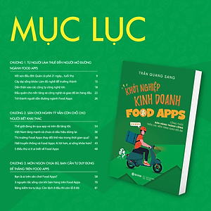 Sách - Khởi Nghiệp Kinh Doanh Food Apps - Công Thức Bán Hàng Thành Công Trên Các Nền Tảng Giao Đồ Ăn