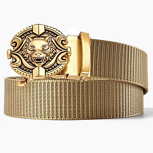 Thắt lưng nam cao cấp, dây nịt nam cao cấp dây da bền bỉ khóa tự động thương hiệu TOPEE phong cách công sở CA56