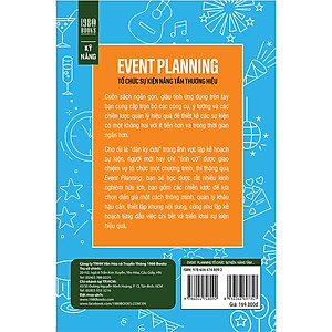 Sách Event Planning - Tổ Chức Sự Kiện Nâng Tầm Thương Hiệu