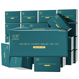 Giấy ăn 5 lớp cao cấp - khăn giấy rút để bàn (400 tờ/gói)