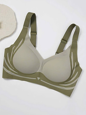 Áo lót nữ su đúc không đường may nâng ngực cài sau 4 móc 2837