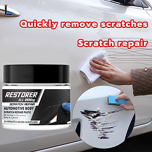 SÁP TẨY VẾT XƯỚC Xe Ô Tô, Kem Xóa Vết Trầy Xe Máy Restorer 200gr | Bảo Vệ Sơn Xe, Xóa Vết Trầy, Thẩm Mỹ