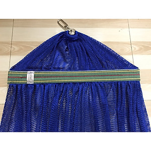 Võng lưới số 9, căng kim dày BAN MAI, khổ rộng, cán thép 50 ( Giao màu ngẫu nhiên )