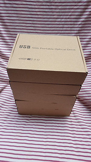 Hộp đựng ổ đĩa laptop DVD gắn ngoài qua cổng USB - Dùng cho ổ dvd mỏng 9.5mm và dầy 12,7mm - Hàng chính hãng