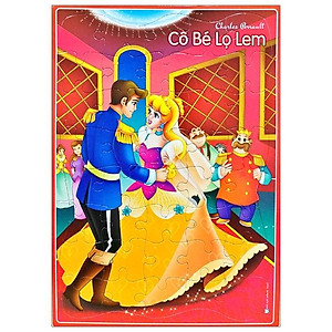 Sách Ghép Hình - Cô Bé Lọ Lem