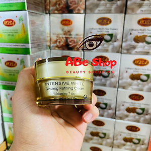 Kem ROSA Nhân Sâm Đỏ - ROSA INTENSIVE WHITE GINSENG REFINING CREAM 20G - Làm Trắng - Giảm Thâm Nám - Chống Lão Hoá