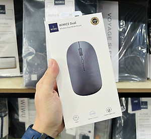 Chuột Không Dây Chuyên Dụng Dành Cho iPad , Máy Tính Bảng , Laptop Chính Hãng WIWU Wimice Dual WM101 Kết Nối Qua Bluetooth Tiện Lợi, Độ Nhạy Cao -Hàng Chính Hãng