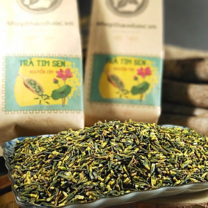Trà tim sen sấy khô Cao Cấp gói 250G - Tốt cho người bị khó ngủ, mất ngủ kinh niên - Quà tặng cho người lớn tuổi - Nhập mã khuyến mãi khi mua từ 2 gói để tiết kiệm hơn