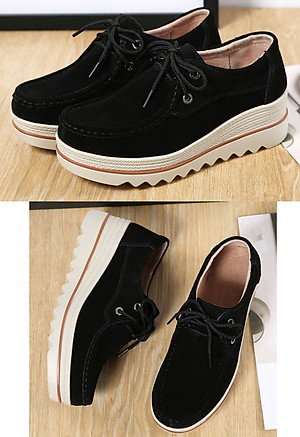 Giày thể thao nữ đế êm nhẹ, thoáng khí đế cao su đúc, chống trơn trượt hạn chế mòn  – GNU2081