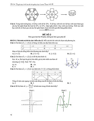 Sách - Tuyển Tập 38 Đề Ôn Thi Tốt Nghiệp Lớp 12 Môn Toán