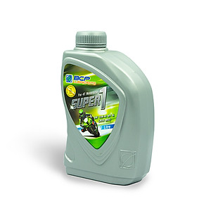 Nhớt Xe Số BCP Super 1 SAE 15W40, API SL, JASO MA (1 Lít)