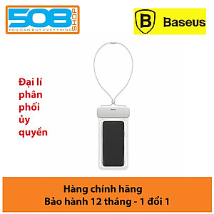 Túi chống nước dùng cho điện thoại Baseus Let''s go Slip Cover Waterproof Bag ( for under 7.2 inch SmartPhone ) - Hàng Chính Hãng