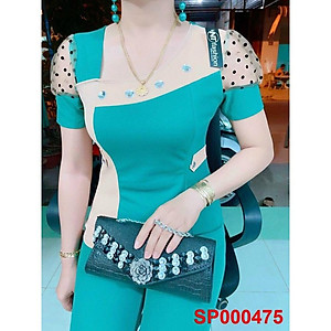 Đồ bộ thun cát hàn mặc nhà-CH4