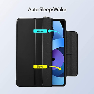 Bao da dành cho iPad Air 4 10.9inch 2020 ESR Rebound Magnetic Slim Case - Hàng Nhập Khẩu