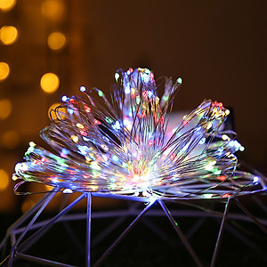 Dây đèn led đom đóm trang trí pin không nháy tiểu dây bóng đèn fairy light cao cấp, tinh tế sang trọng decor phòng, du lịch, lều trại, luôn sáng - Chính hãng DEHA