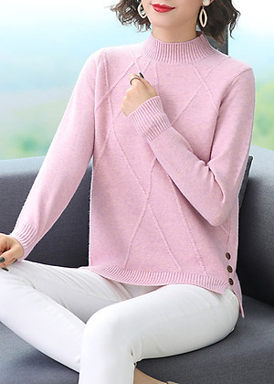 Áo Len Nữ Cổ Chui Thời Trang Mới Hàn Quốc ALN035 MayHomes Thời Trang Thu Đông