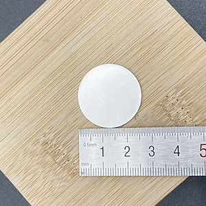 Đồng Xu Đánh Cảm Cạo Gió Trơn Bạc Ta Nguyên Chất S99 Đường Kính 2.6cm Chính Hãng Bạc Hiểu Minh XDG34