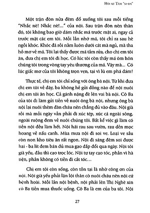 Sách Hồi Ký Tâm "Si-Đa" - Vượt Lên Cái Chết