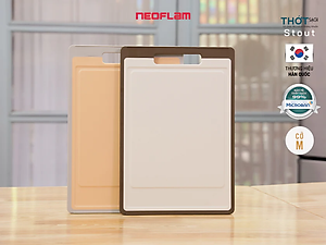 [Hàng chính hãng] Thớt sạch Neoflam, Loại Stout. Nhiều Size S, M, L.Thớt nhựa PP an toàn, trộn lẫn Microban kháng khuẩn, nấm mốc.