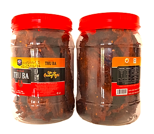 Combo 2 hộp khô bò Thu Ba miếng 500gr (tặng 1 gói 100gr trị giá 94K)