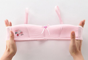 Áo lót bé gái, áo lót học sinh giai đoạn phát triển cài sau 2 móc 7405