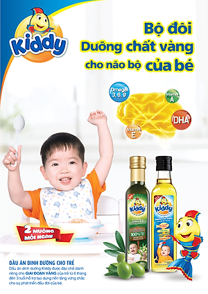 Dầu Ăn Kiddy Olive 250ml