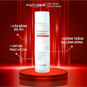 Nước Thần Dưỡng Trắng Da Cân Bằng Độ Ẩm Angel's Liquid Tone Up Whitening Program Glutathione Treatment Essence 150ml