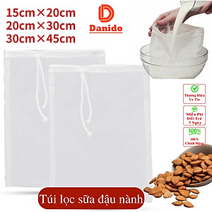 Túi lọc sữa đậu nành, túi lọc sữa hạt, túi lọc trà, lọc gia vị cao cấp - Túi lọc đa năng vải Nhật hàng chính hãng D Danido
