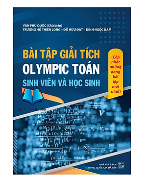 Sách - Bài tập giải tích OLYMPIC Toán sinh viên và học sinh