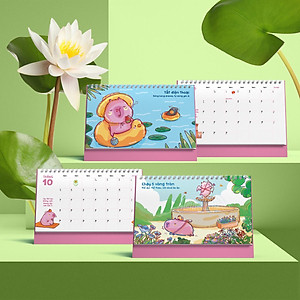 Lịch Bàn 2026 - Chữa Lành Dễ Mà - SDstationery 2026-SD-LBA