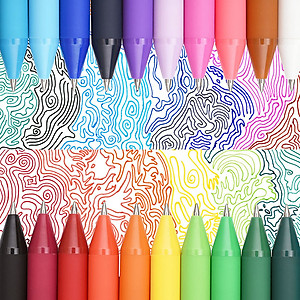 Xiaomi Mijia KACO 12 Colors Rainbow Colorful Sign Pen 0.5mm Refill Write Length 400m For Children Gift