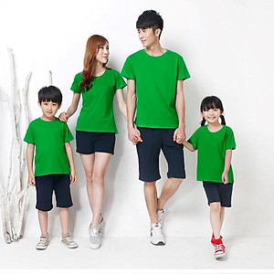 Áo Phông Trơn Đồng Phục Nam Nữ Andromeda Nhiều Màu Vải Dày Mịn Ngắn tay Cổ Tròn Có size Trẻ Em