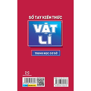 Sách - Sổ Tay Kiến Thức Vật Lí Trung Học Cơ Sở 