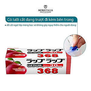 Màng bọc thực phẩm Laspalm chính hãng có dao nhựa Moriitalia MBTP00006026