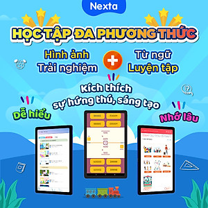 Máy tính bảng học tập thông minh Nexta Edutab Kid cho bé từ 5-8 tuổi - quản lý thời gian cho trẻ - 1 đổi 1 trong vòng 30 ngày, bảo hành 12 tháng
