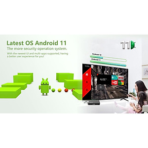 Box Tanix W2 - Android TV 11.0 - Amlogic S905W2, - Dual Wifi - Bluetooth - Có Optical - Hàng Nhập Khẩu