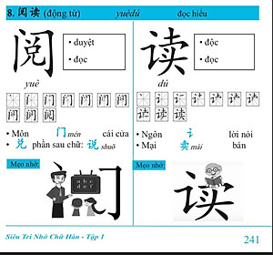 Siêu trí nhớ chữ Hán phiên bản mới (In màu, có Audio nghe, hướng dẫn viết từng nét từng chữ) + DVD quà tặng