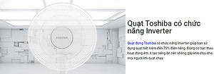Quạt Đứng Toshiba F-LSD10(H)VN (30W) - Xám - Hàng chính hãng