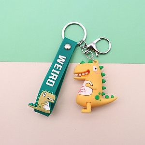Móc khóa khủng long cute dễ thương,Móc khóa đáng yêu Lalunavn A90