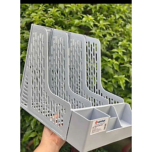 Khay Đựng Tài Liệu 3 Ngăn Việt Nhật - Hàng chính hãng 
