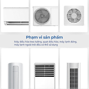 Chai xịt vệ sinh điều hòa Cleanz làm sạch diệt khuẩn bằng công nghệ ion bạc Ag+ -500ml- Hàng chính hãng 